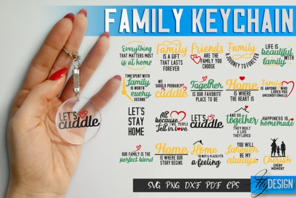 Family SVG Keychain Bundle: A Designer's Review for Crafts & Graphics