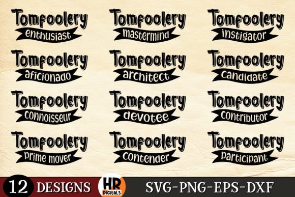 Tomfoolery, Funny Girls Party Weekend Graphics and Crafts Review